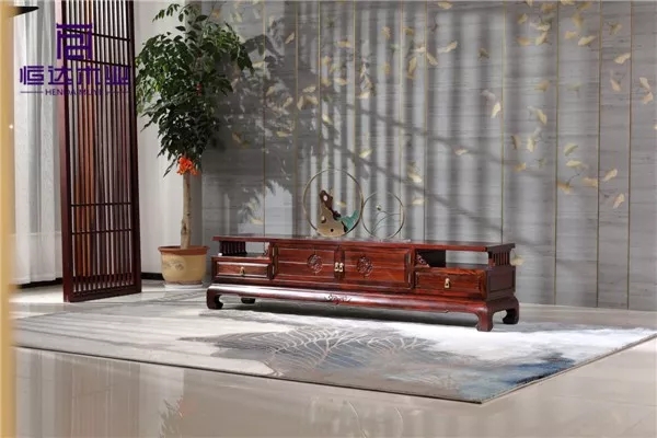 恒达木业——阔叶黄檀品韵电视柜